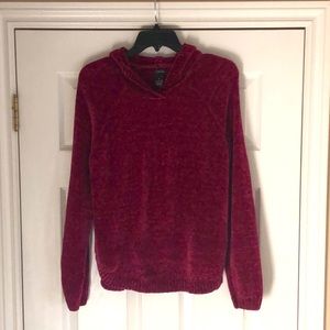 Maroon/Magenta hoodie from Rue 21, size medium.